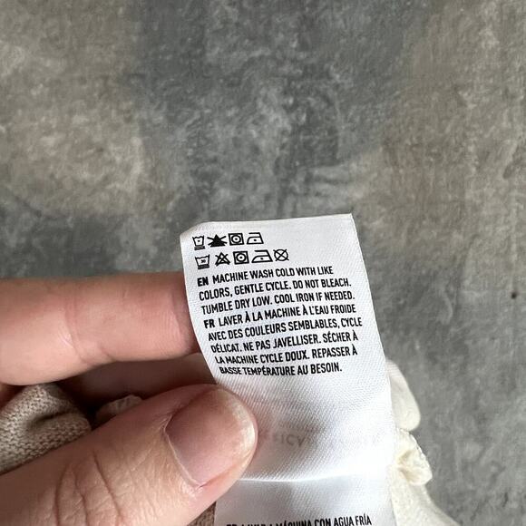 American Eagle Lounge Jumper Women's S NWT Wide Leg Cream Comfy - Picture 11 of 11